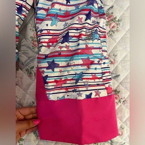 Spyder Little Girls Ski Bib Bitsy Sparkle Snow Winter size 2 - Picture 6 of 12